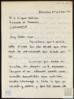 Carta de Carmen Tordera a Miguel Delibes Setién, demostrándole su admiración.
