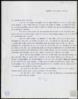 Carta de Rosa Chacel a Miguel Delibes Setién.