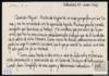 Carta de Jesús García Fernández a Miguel Delibes Setién.