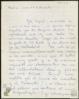Carta de Soledad Ortega Spottorno a Miguel Delibes Setién.