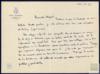 Carta de Fernando Lázaro Carreter a Miguel Delibes Setién, sobre las indicaciones para la lectura...