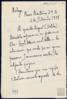 Carta de Jorge Guillén a Miguel Delibes Setién, sobre su admiración hacia el segundo.