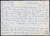 Carta de Carmen Huidobro de Olivares a Miguel Delibes Setién, sobre el artículo "Las uvas de...