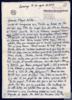 Carta de Mariano García Landa a Miguel Delibes Setién.