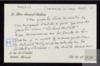Carta de Gérard Delibes a José Ramón Delibes Setién remitiéndole fotocopia de un artículo publicado.