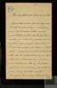 Carta de José Ramón de Setién Echánove a Manuel Echánove Arcocha, sobre asuntos familiares.