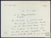 Carta de J. Rof Carballo a Miguel Delibes Setién, agradeciendo la tarjeta y deseos que le dedica.