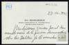 Carta de Guy Bourligueux a José Ramón Delibes Setién agradeciéndole el envío de documentación sob...