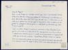 Carta de Manuel Seco a Miguel Delibes Setién.