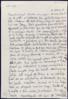 Carta de Mario Camus a Miguel Delibes Setién.