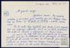 Carta de A. Sabugo Abril a Miguel Delibes Setién, reflexionando sobre la novela y el teatro.