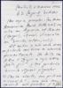 Carta de Anunciación Busto Valladolid a Miguel Delibes Setién, sobre sus deseos de conocerle.