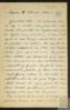 Carta de José Ramón de Setién Echánove a Manuel Echánove Arcocha, sobre la salud del primero.