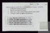 Carta de José Ramón Delibes Setién a Marila Delibes Senna-Cheribbo incluyendo fe de erratas en su...
