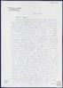 Carta de Bernado de Arrizabalaga a Miguel Delibes Setién.
