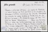 Carta de Félix Grande a Miguel Delibes Setién, sobre su antología "Los niños".