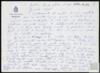 Carta de Pere Gimferrer a Miguel Delibes Setién.