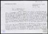 Carta de Luis Barraquer y Bordás a Miguel Delibes Setién.
