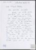Carta de Antonio Muñoz Molina a Miguel Delibes Setién.