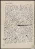 Carta de Pedro Maestre a Miguel Delibes Setién.