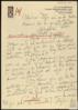 Carta de Francisco Gallach Tarradas a Miguel Delibes Setién.