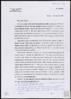 Carta de Bernardo de Arrizabalaga a Miguel Delibes Setién.