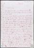 Carta de María Latorre a Miguel Delibes Setién, reflexionando sobre varios asuntos.