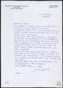 Carta de Luis Guillermo a Miguel Delibes Setién, acercándole la posibilidad de oir misa allí dond...