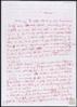 Carta de María Latorre a Miguel Delibes Setién, sobre la adaptación al cine de El hereje y otras ...