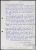 Carta de Emilia Fagel Rodríguez a Miguel Delibes Setién, agradeciendo la respuesta a su carta.