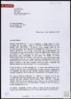 Carta de Joaquim Palau a Miguel Delibes Setién.