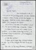 Carta de Jean Tena a Miguel Delibes Setién.