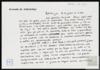 Carta de Bernardo Arrizabalaga a Miguel Delibes Setién, reflexionando sobre distintos aspectos de...