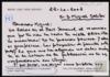 Carta de María José Vidal Errasti a Miguel Delibes Setién.