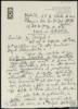 Carta de Francisco Gallach Tarradas a Miguel Delibes Setién.