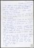 Carta de María Carmen Marco Royo a Miguel Delibes Setién, sobre envío del retrato que le ha hecho...