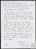 Carta de Michael Tracy a Miguel Delibes Setién, sobre proyecto de traducción al inglés de la nove...