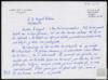 Carta de Alonso Dupuy Saavedra a Miguel Delibes Setién.