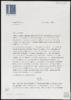 Carta de Esther Tusquets a Miguel Delibes Setién.