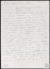 Carta de Julia García Mansilla a Miguel Delibes Setién.