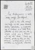 Carta de Don Use a Miguel Delibes Setién, felicitándole por su 83 cumpleaños.