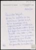 Carta de Alejandro Fernández de Araoz a Miguel Delibes Setién, dándole el pésame por la muerte de...