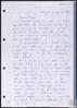 Carta de Concha Pérez Rojas a Miguel Delibes Setién, sobre agradecimiento y reconocimiento a la f...