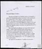 Carta de J. Benito Fernández a Miguel Delibes Setién, sobre entrevista para TVE.