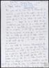 Carta de Margarita Brasas a Miguel Delibes Setién, sobre la adaptación teatral de "Las guerr...