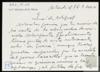 Carta de José Sámano a Miguel Delibes Setién.