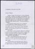 Carta de J. Benito Fernández a Miguel Delibes Setién, sobre la realización de una entrevista para...