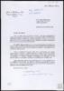 Carta de Silvia Clemente Municio a Miguel Delibes Setién.