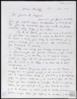 Carta de Teresa Prada de Suárez a Miguel Delibes Setién.