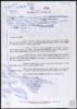 Carta de Felipe Ruiz a Miguel Delibes Setién, sobre envío de unas botellas de vino Barón de Chire...